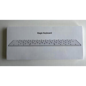 NEW Apple Magic Keyboard Silver And White A2450 MK2A3LL/A *Brand New & Sealed*